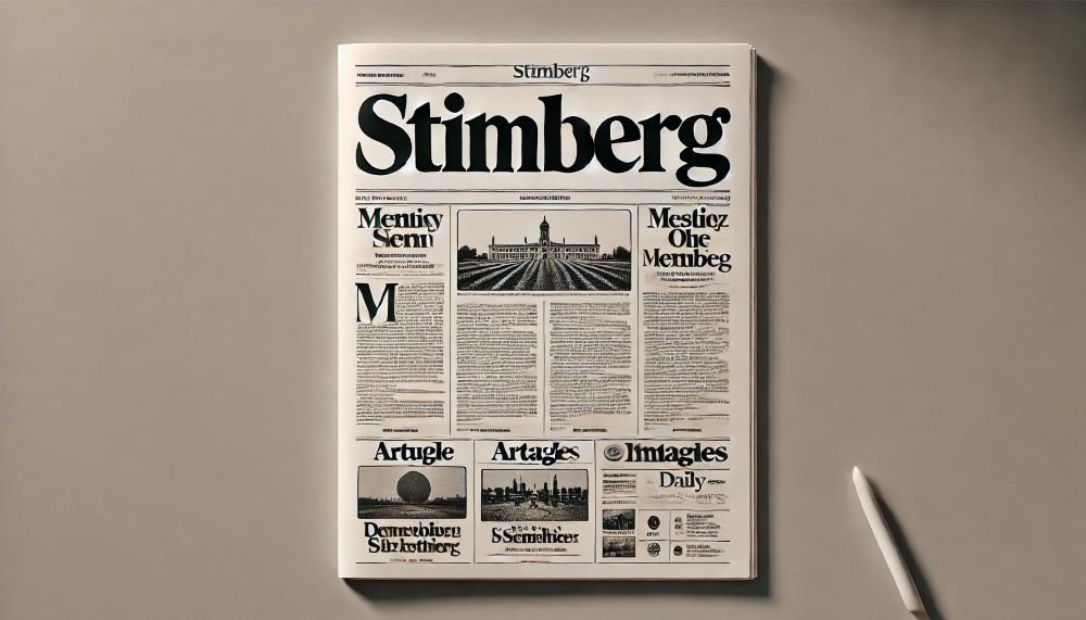 Stimberg Zeitung - so wichtig ist sie für die Region