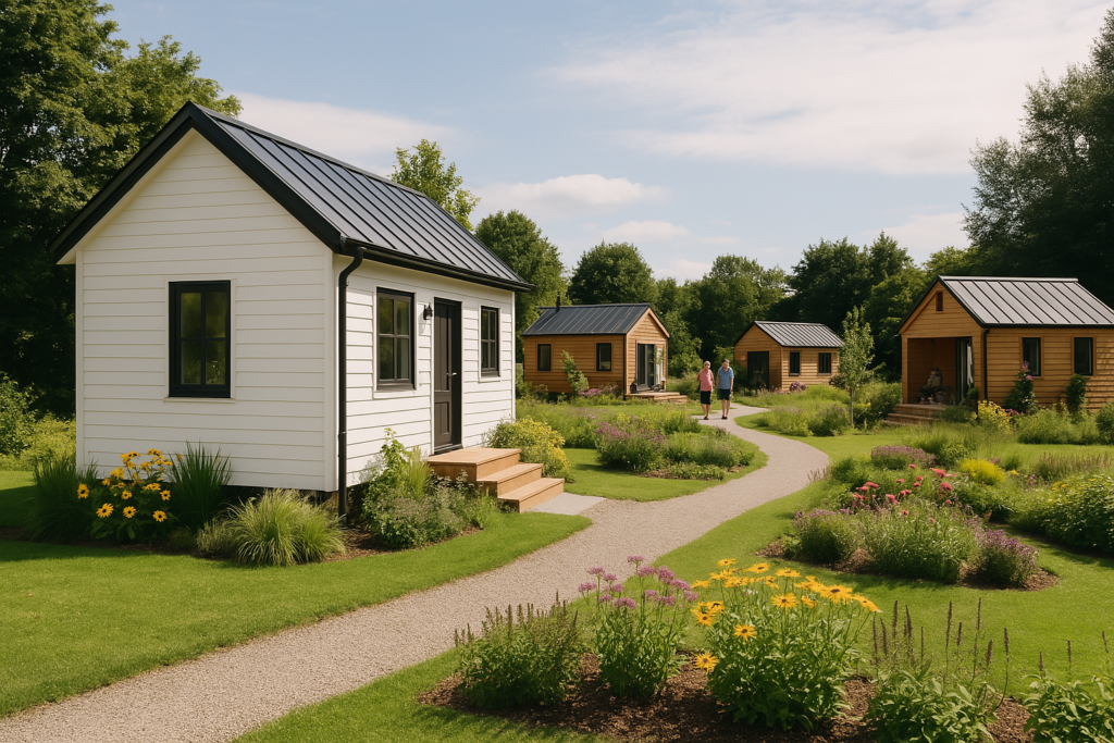 Tiny House-Siedlung für Senioren