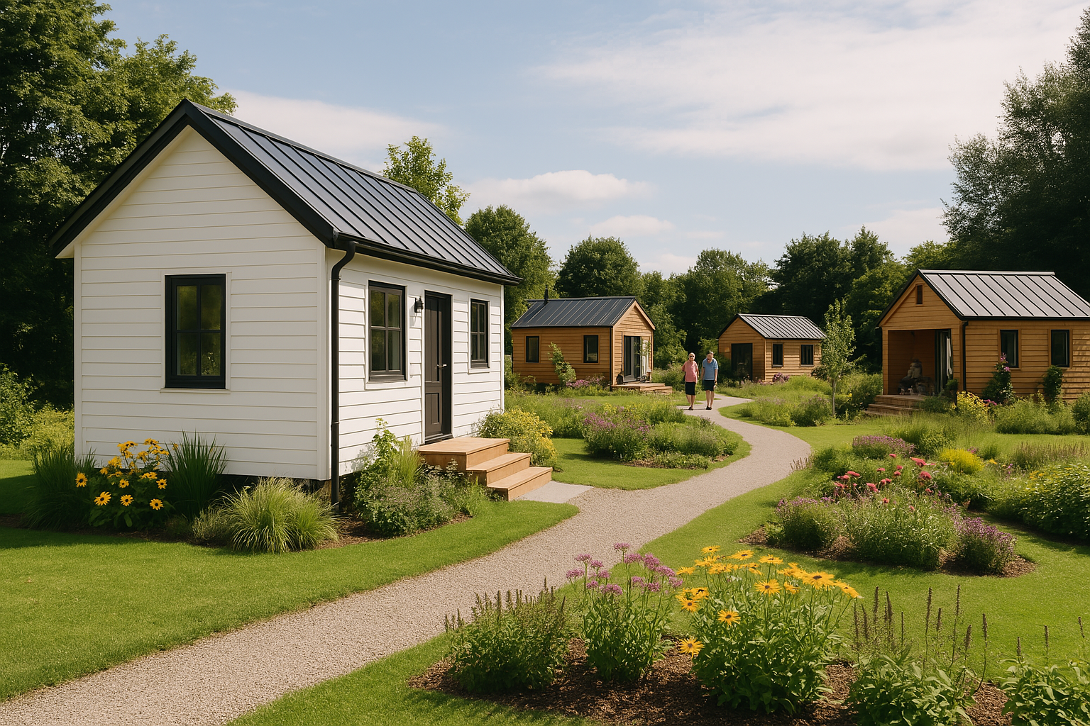 Tiny House-Siedlung für Senioren