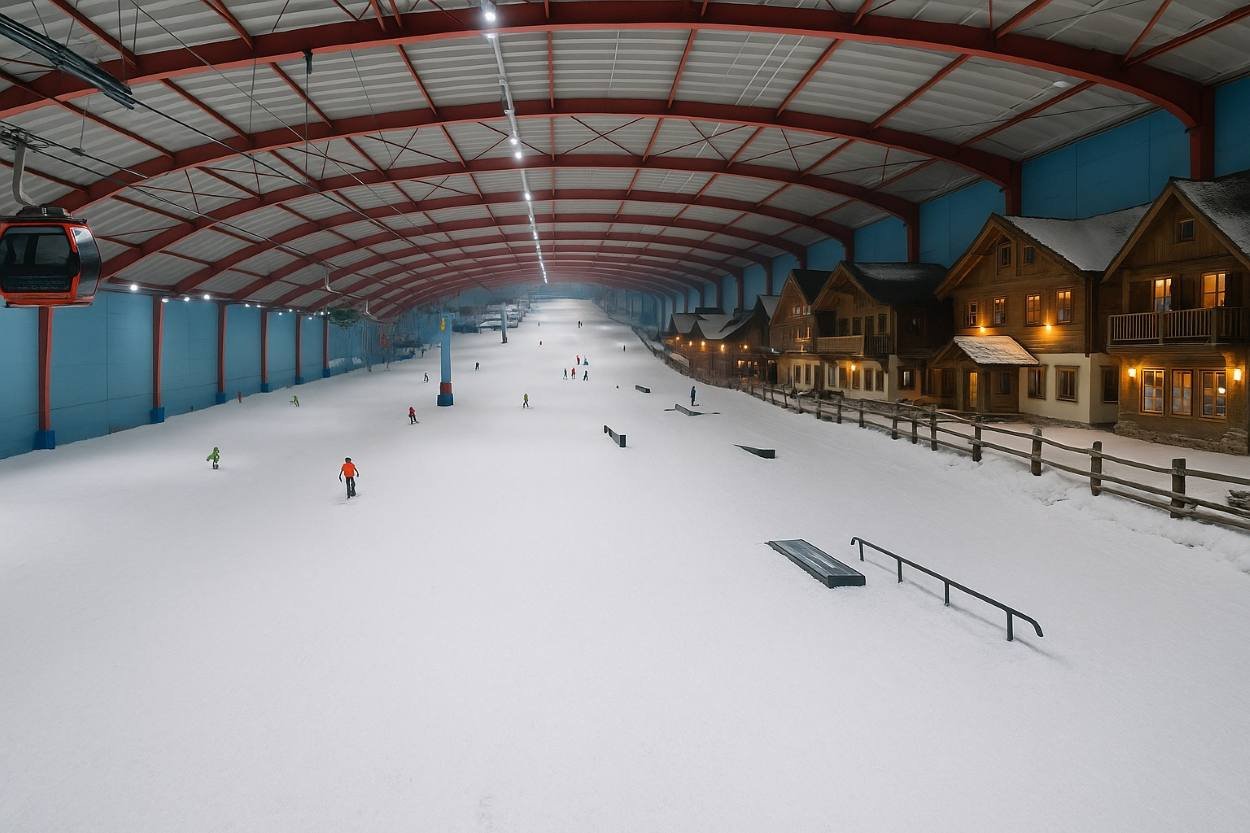 Snow Dome Bispingen: was erwartet Besucher?