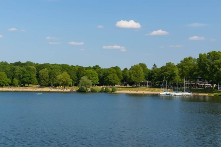 Was kann man am Unterbacher See erleben?