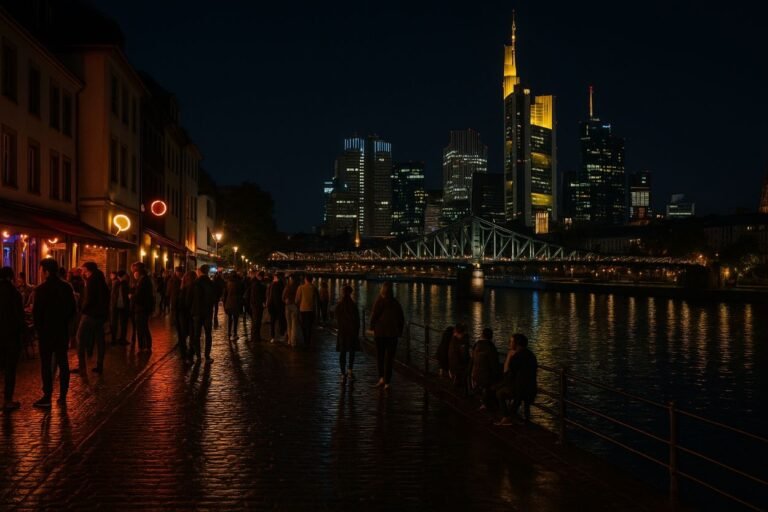 Nachtleben in Frankfurt - wie unterscheidet es sich von NRW?
