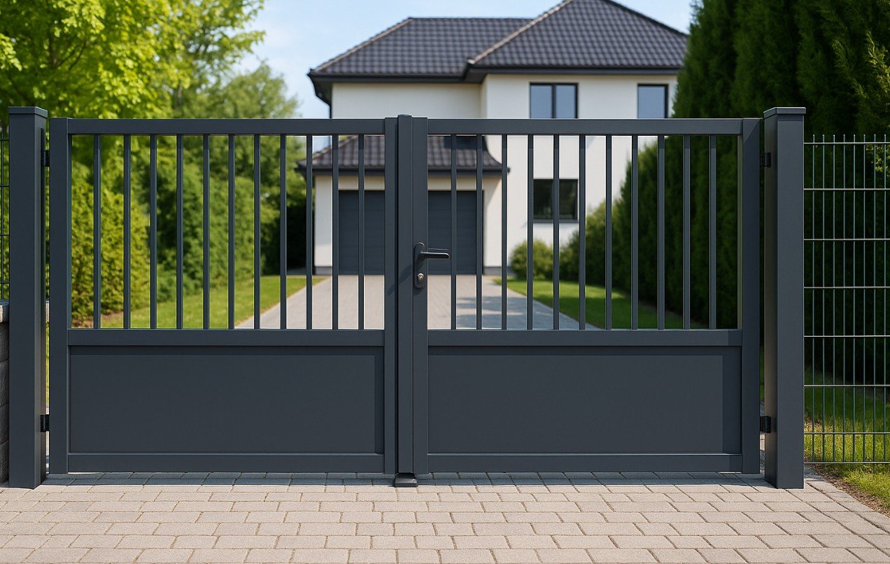 Einfahrtstor: die verschiedenen Möglichkeiten im Fokus